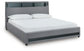 Verishaw California  Upholstered Bed With Wireless Audio