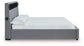 Verishaw California  Upholstered Bed With Wireless Audio