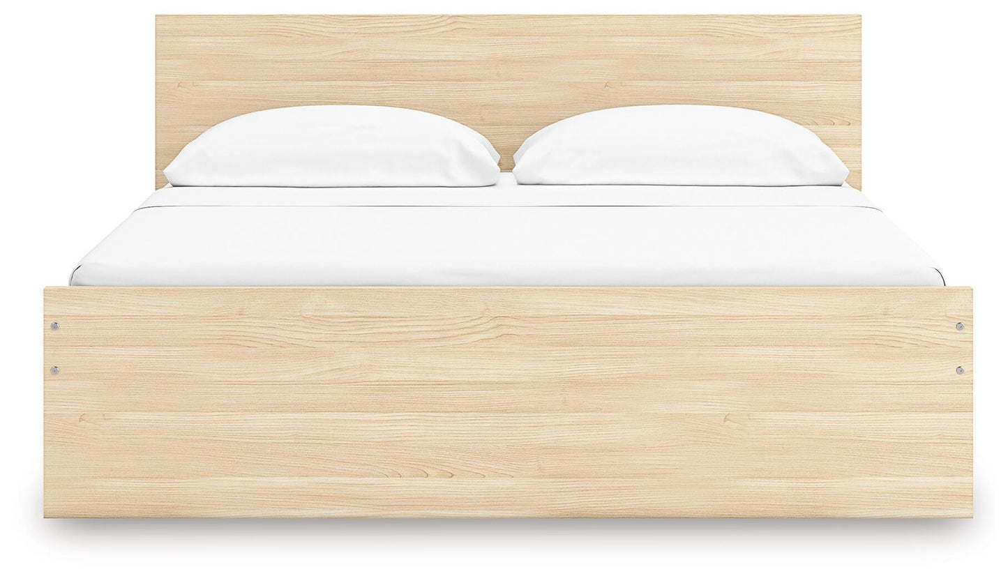 Onita  Panel Platform Bed With 2 Side Storage