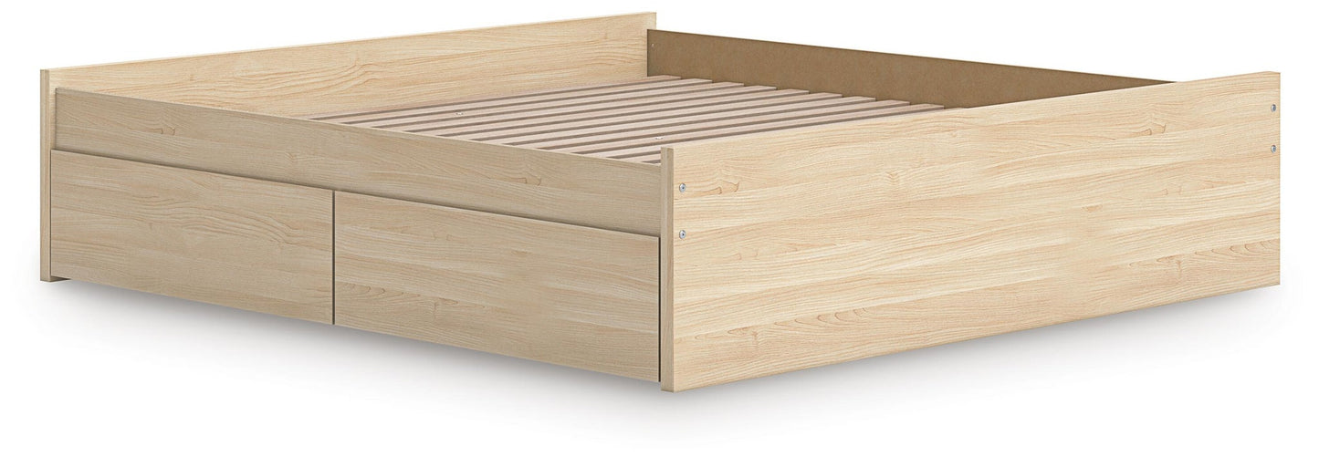 Onita  Platform Bed With 2 Side Storage