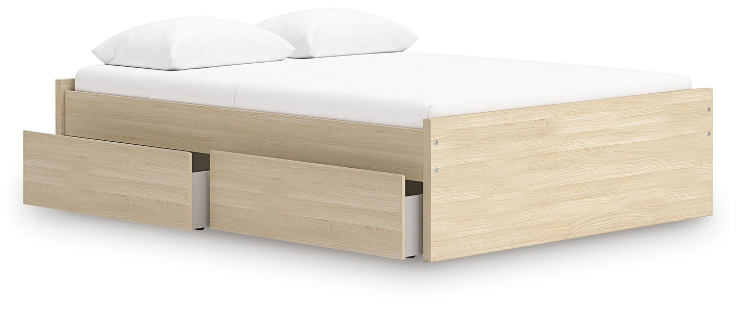 Onita  Platform Bed With 2 Side Storage