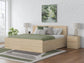 Onita  Panel Platform Bed With 2 Side Storage