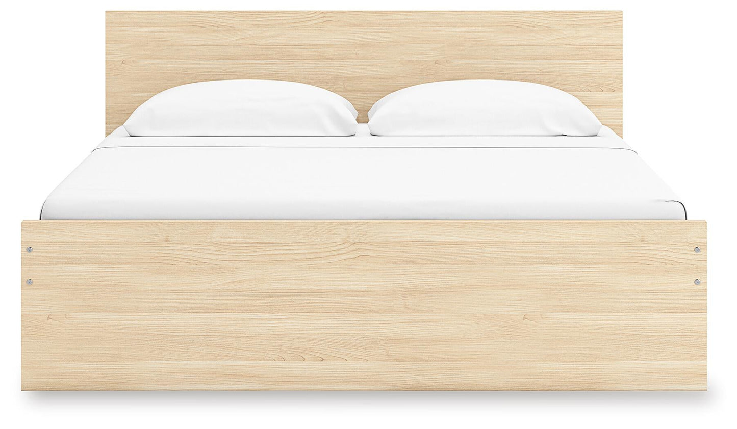 Onita  Panel Platform Bed With 1 Side Storage