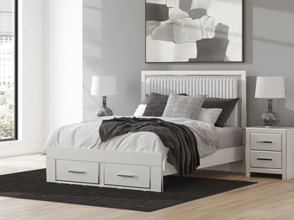 Zuraleus  Upholstered Panel Platform Storage Bed