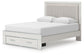 Zuraleus  Upholstered Panel Platform Storage Bed