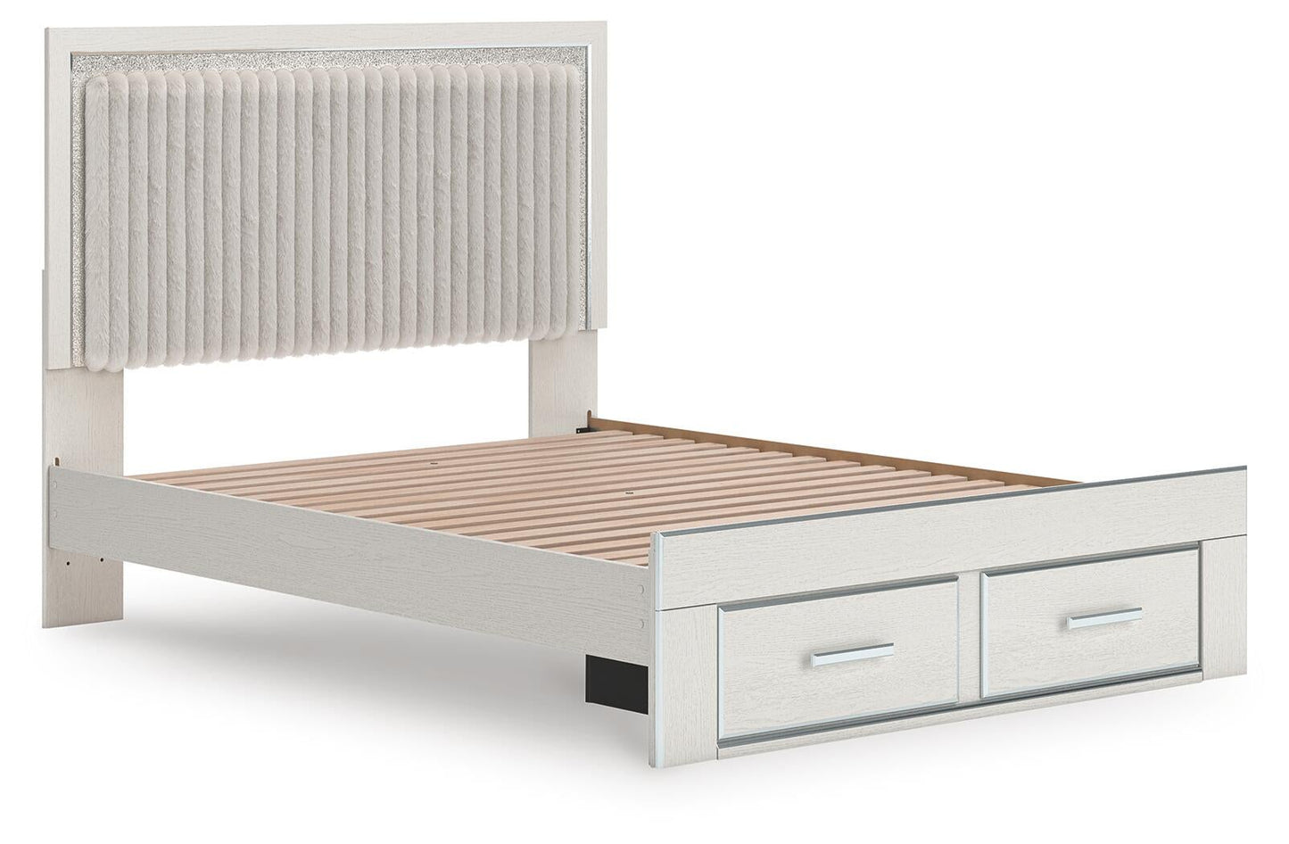 Zuraleus  Upholstered Panel Platform Storage Bed