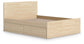 Onita  Panel Platform Bed With 2 Side Storage