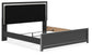 Zuraleus  Upholstered Panel Bed