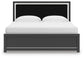 Zuraleus  Upholstered Panel Bed