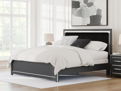Zuraleus  Upholstered Panel Bed
