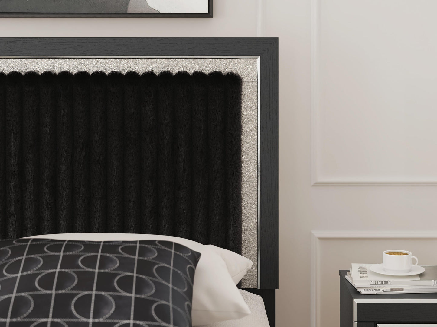 Zuraleus  Upholstered Panel Bed