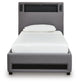 Verishaw  Upholstered Bed With Wireless Audio