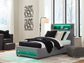 Verishaw  Upholstered Bed With Wireless Audio