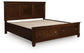 Danabrin  Panel Storage Bed