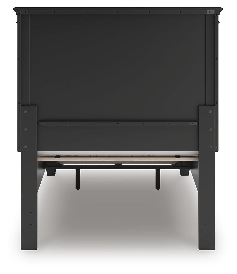 Lanolee  Panel Storage Bed