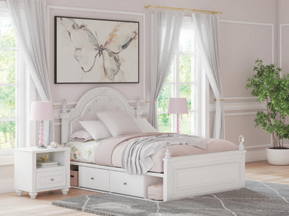 Kozlani  Upholstered Panel Storage Bed