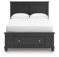 Lanolee  Panel Storage Bed