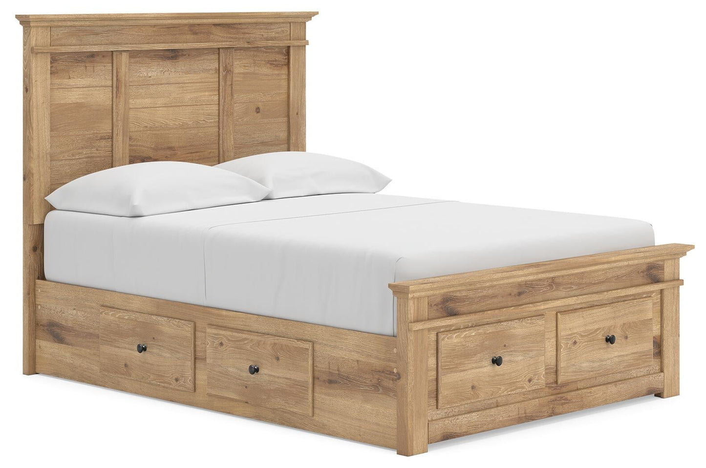 Makidern  Panel Storage Bed