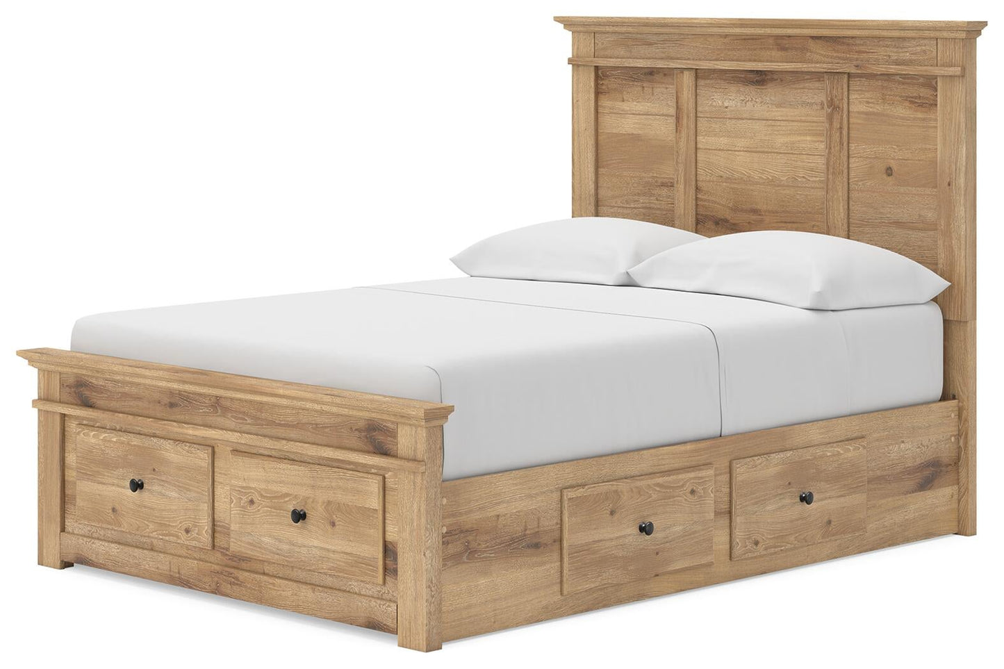 Makidern  Panel Storage Bed