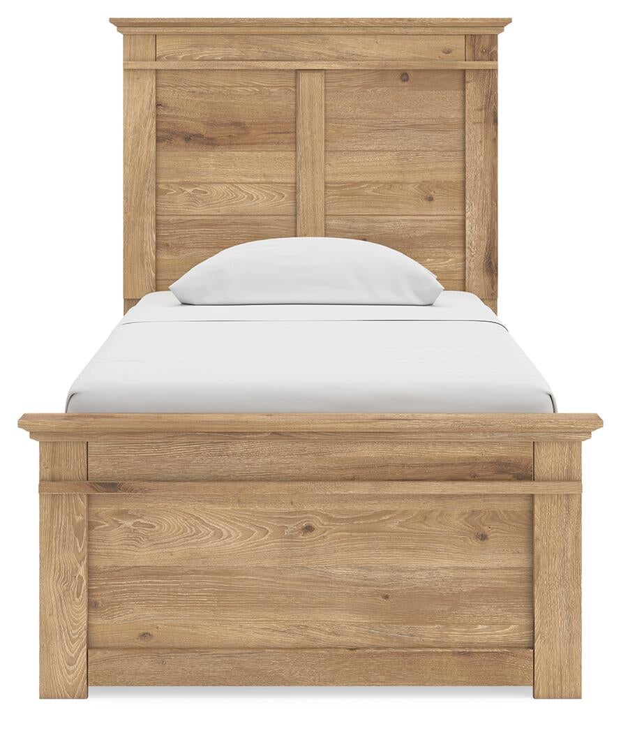 Makidern  Panel Storage Bed