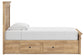 Makidern  Panel Storage Bed
