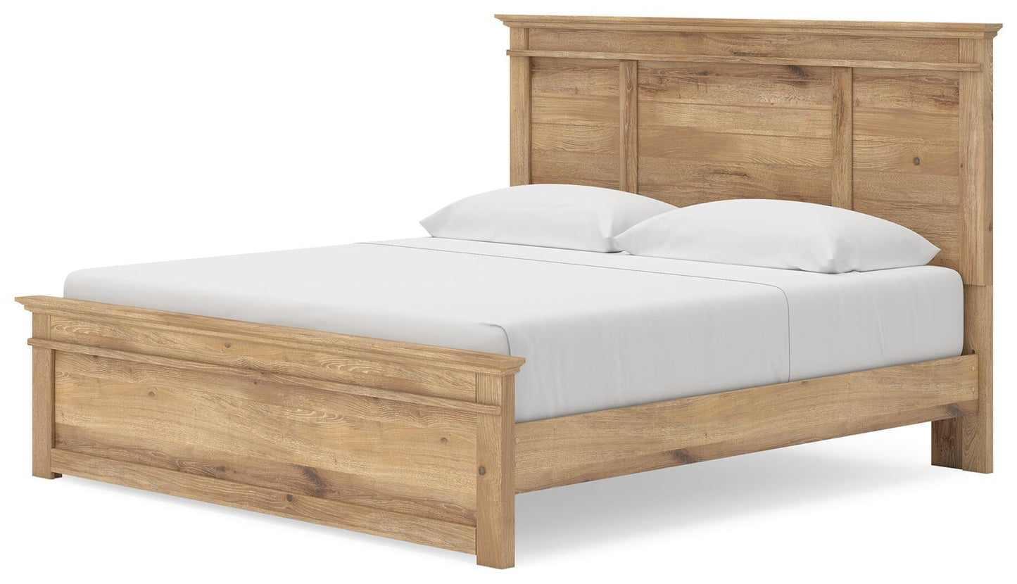 Makidern  Panel Storage Bed