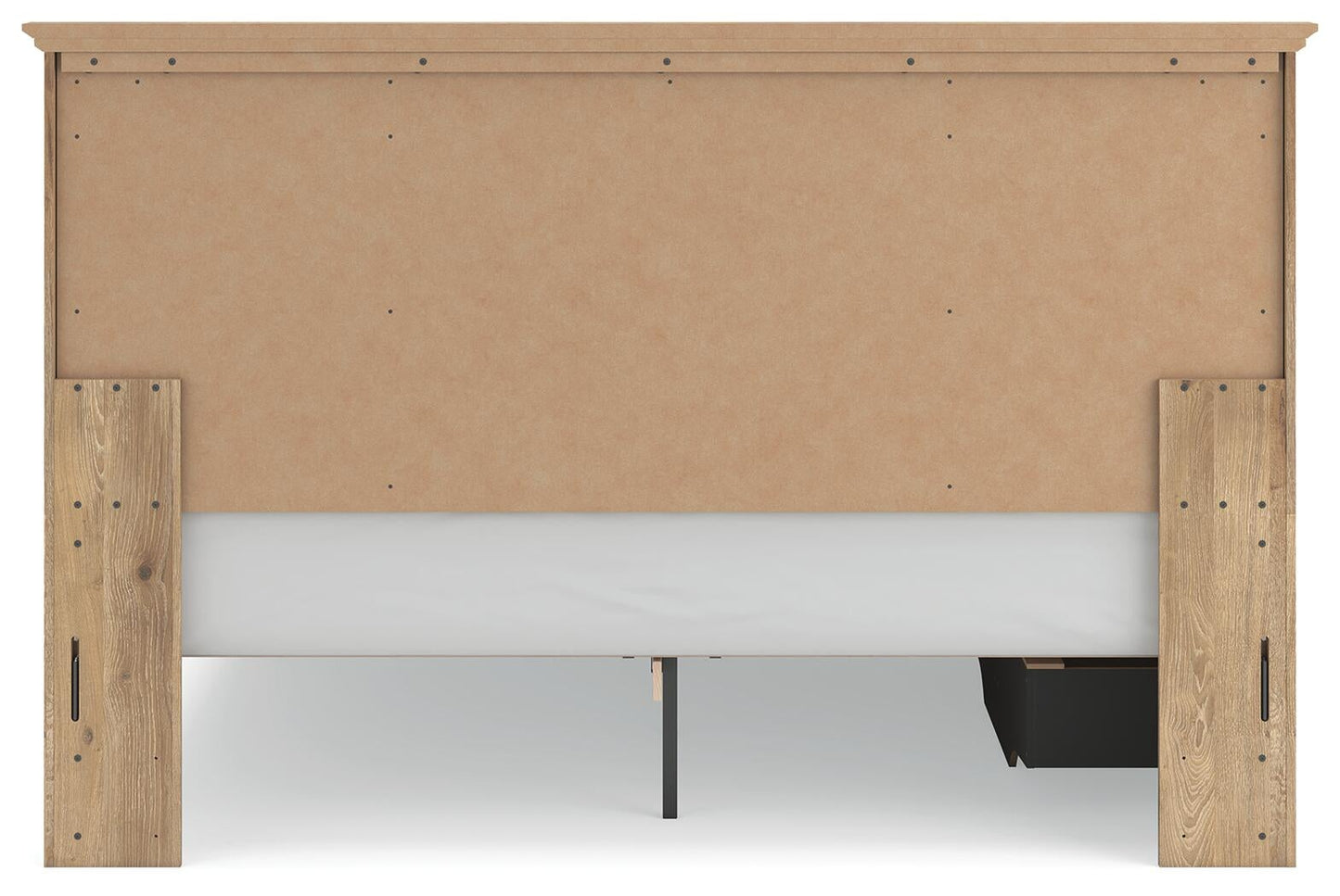 Makidern  Panel Storage Bed