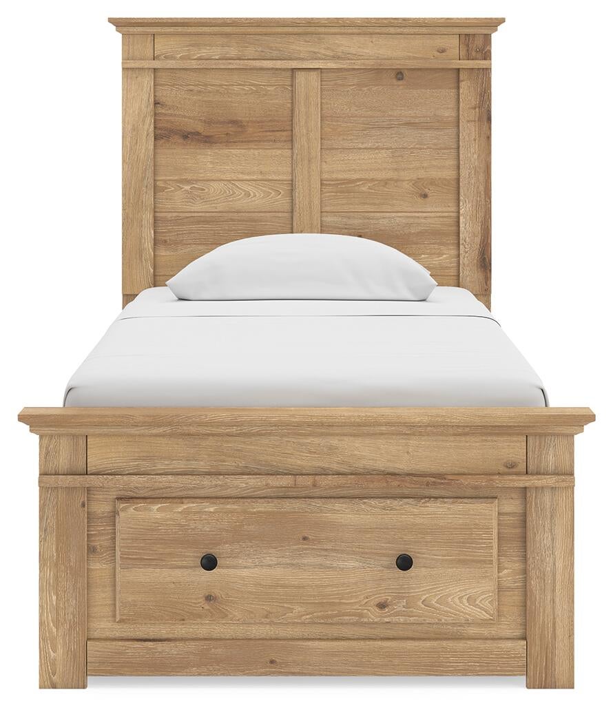 Makidern  Panel Storage Bed