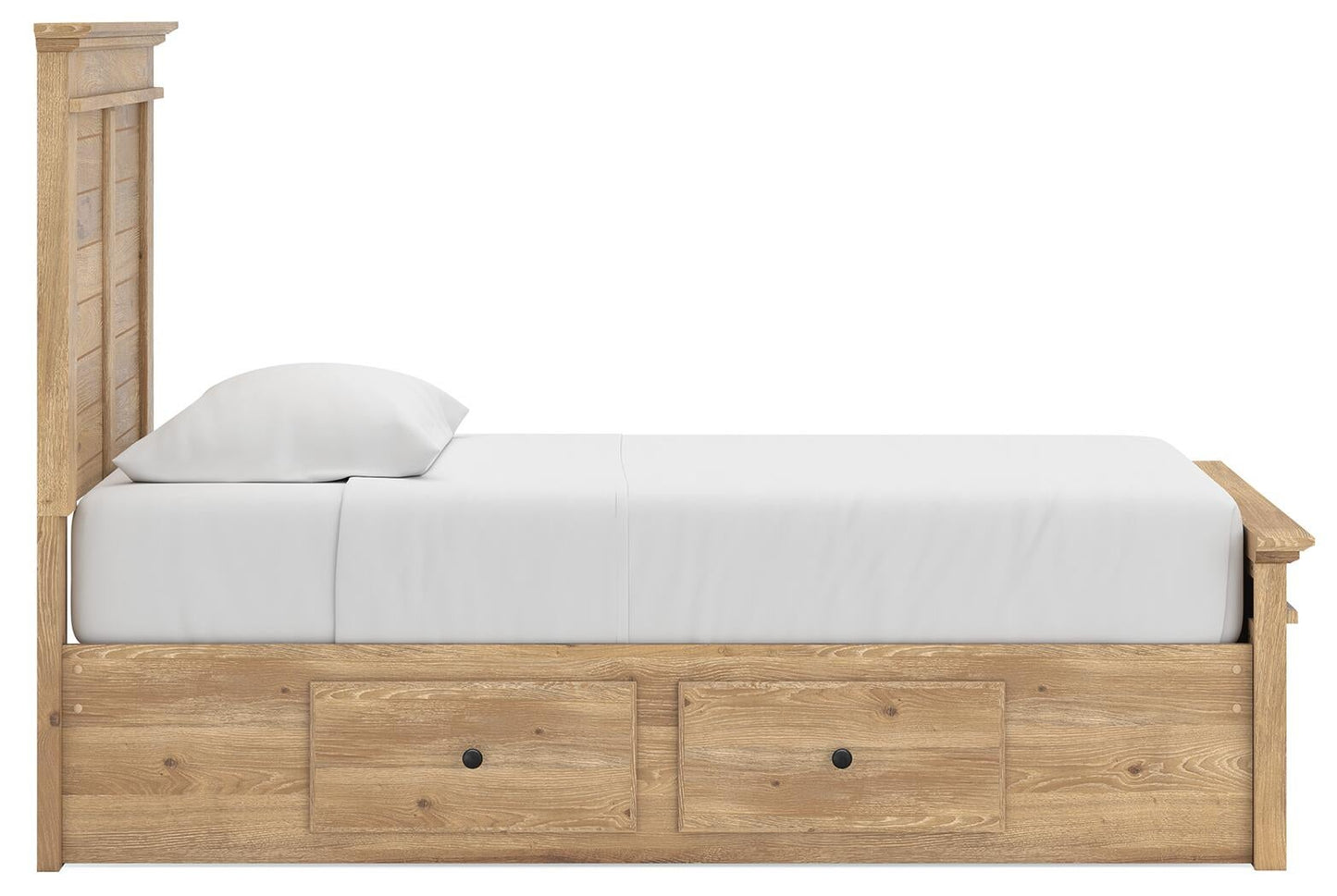 Makidern  Panel Storage Bed