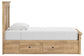 Makidern  Panel Storage Bed