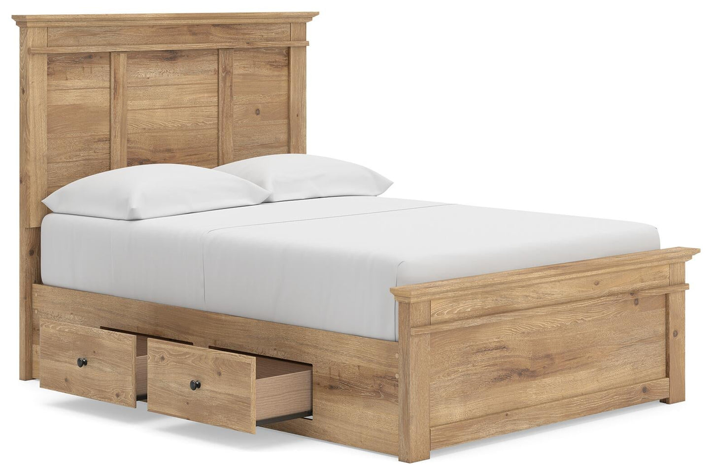 Makidern  Panel Storage Bed