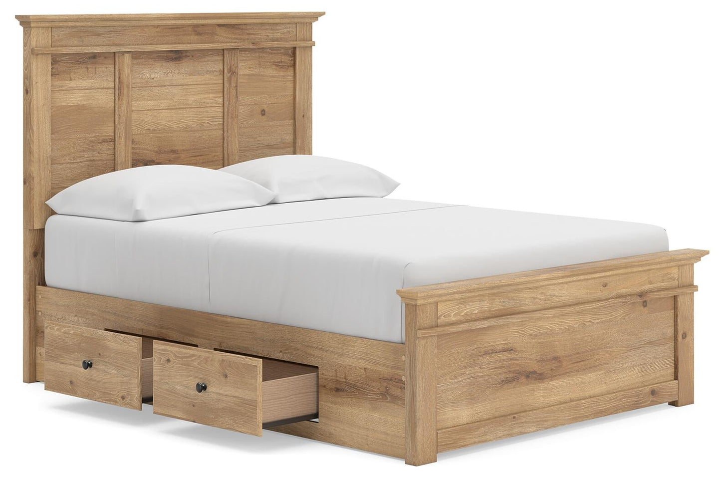 Makidern  Panel Storage Bed