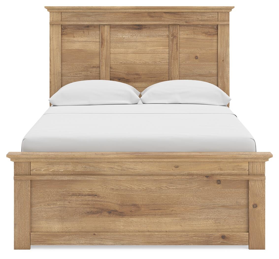 Makidern  Panel Storage Bed