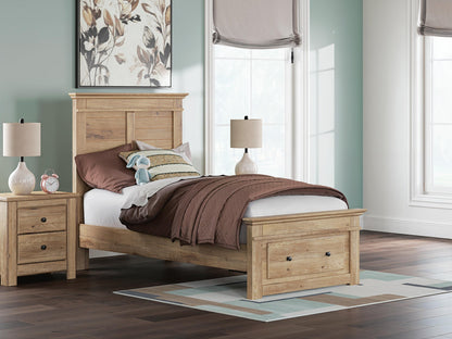 Makidern  Panel Storage Bed