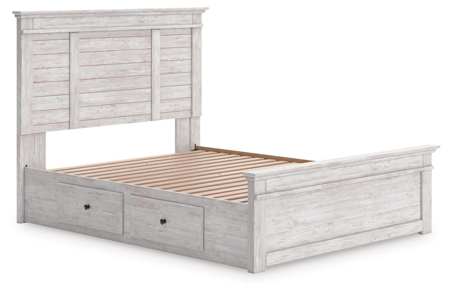 Makidern  Panel Storage Bed
