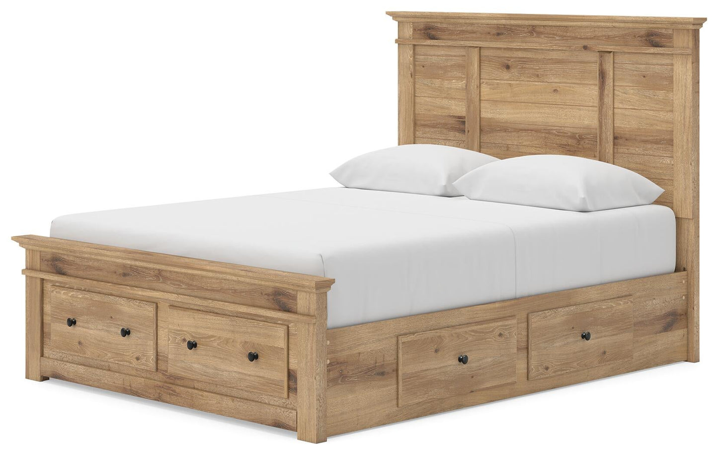 Makidern  Panel Storage Bed