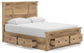 Makidern  Panel Storage Bed