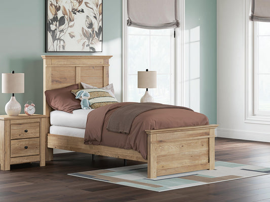 Makidern  Panel Bed