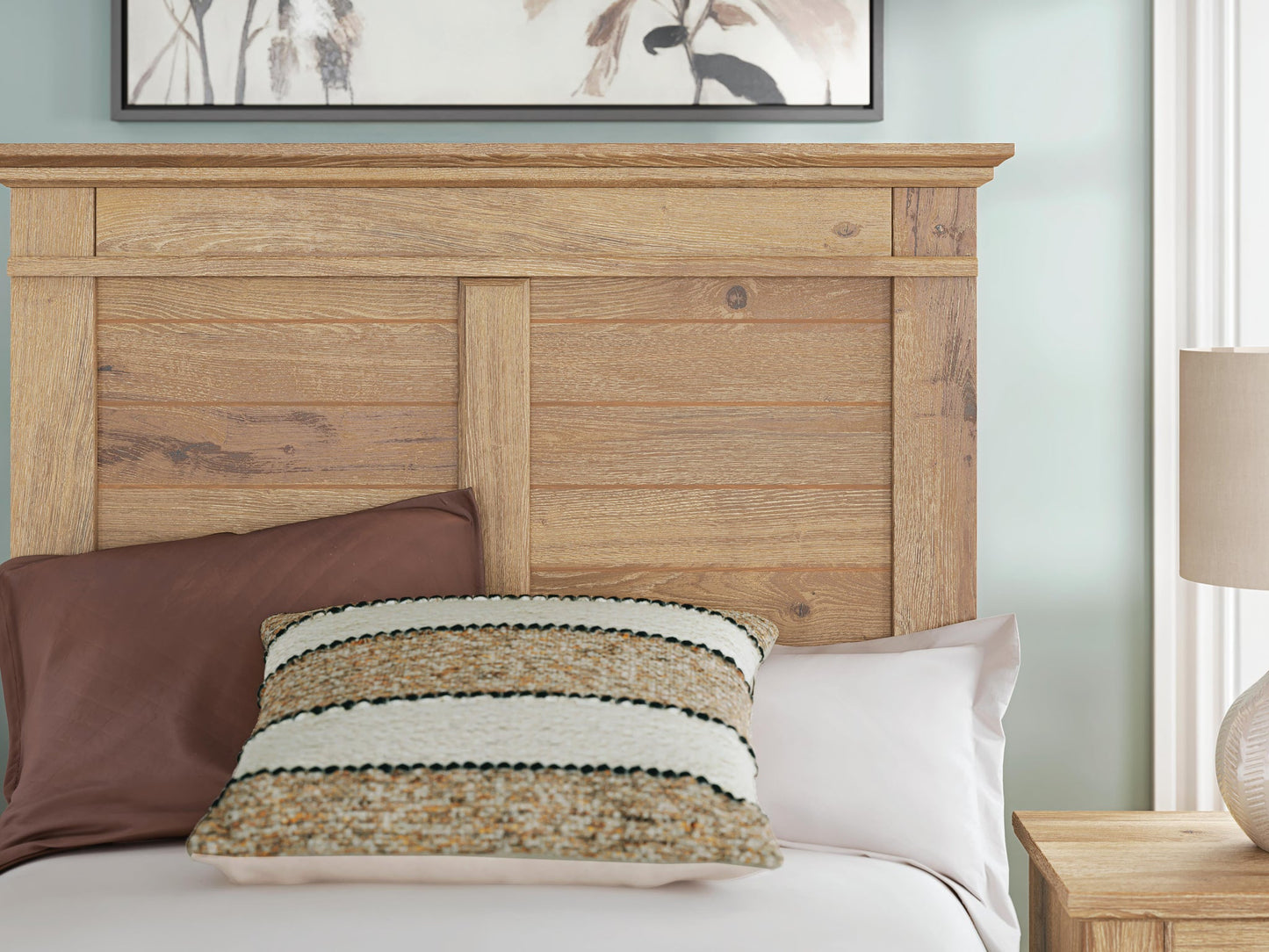 Makidern  Panel Bed