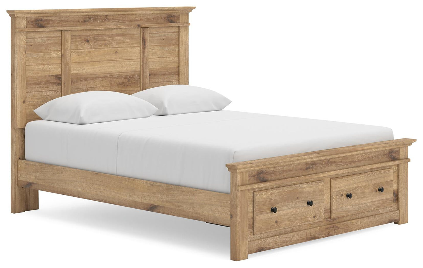 Makidern  Panel Storage Bed