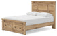 Makidern  Panel Storage Bed
