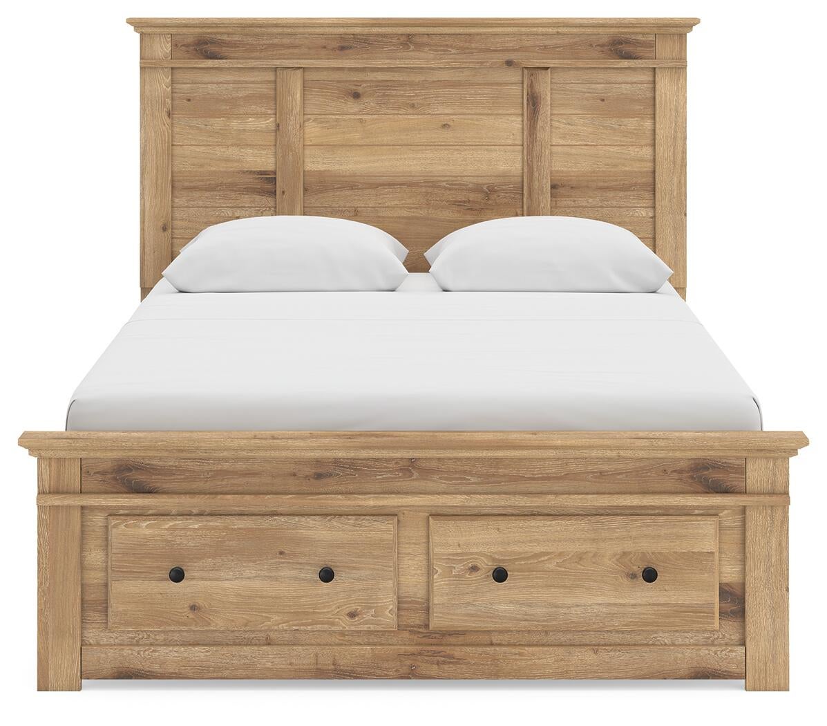 Makidern  Panel Storage Bed