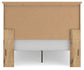 Makidern  Panel Storage Bed