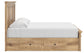 Makidern  Panel Storage Bed