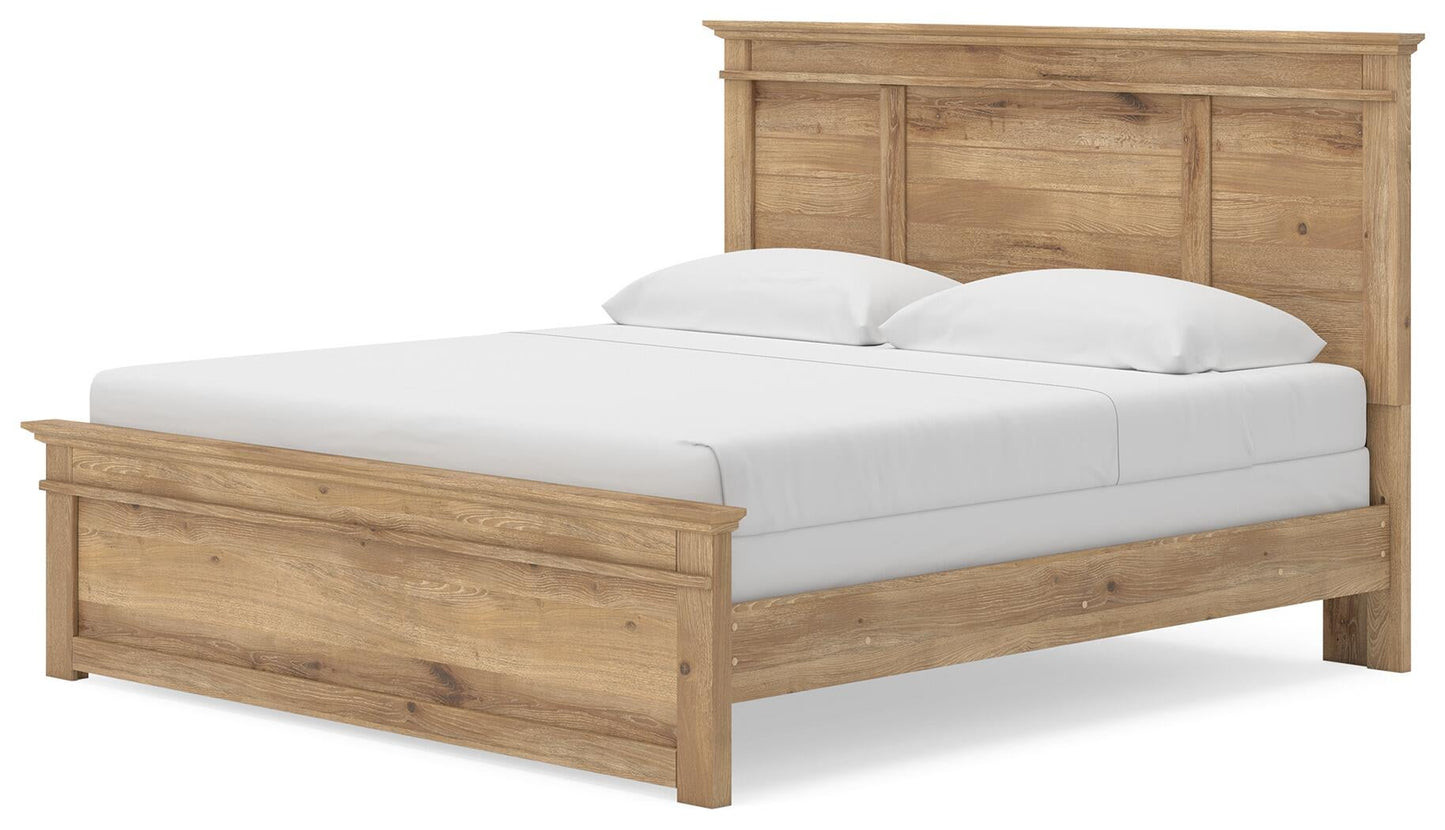 Makidern  Panel Bed