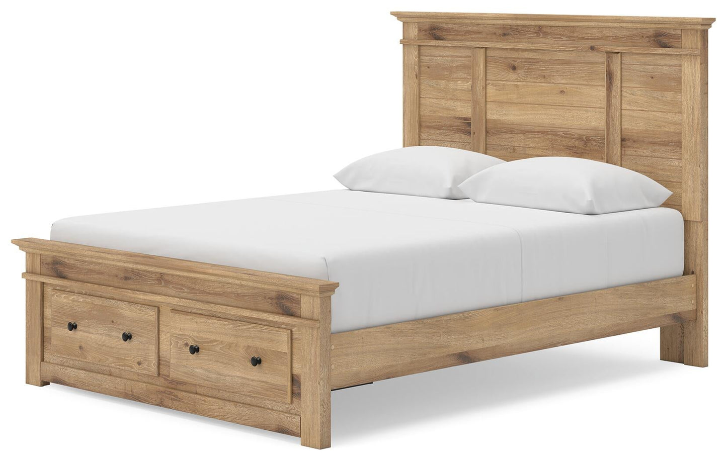 Makidern  Panel Storage Bed