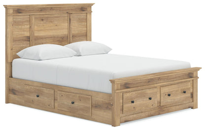 Makidern  Panel Storage Bed