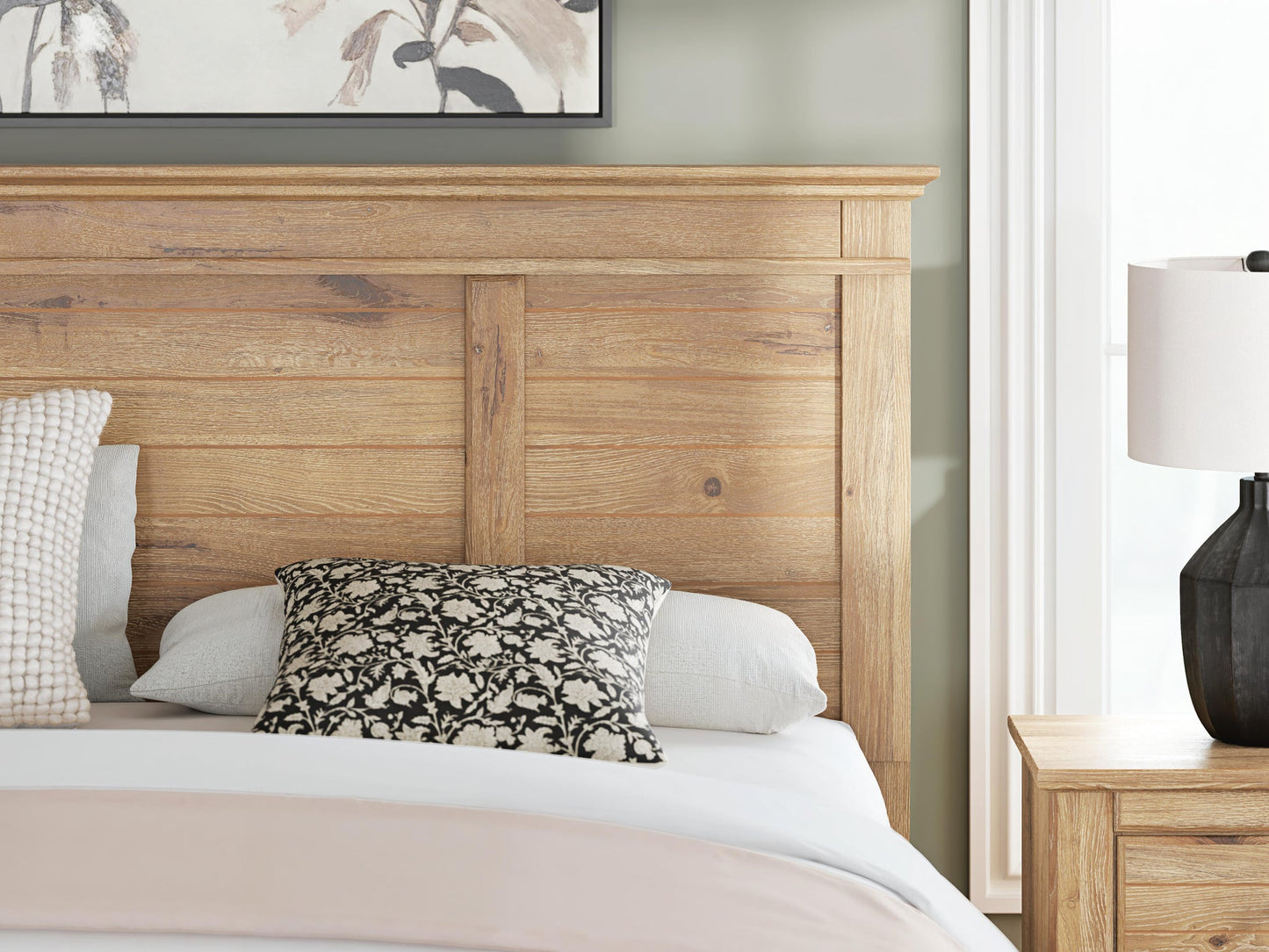 Makidern  Panel Bed