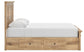 Makidern  Panel Storage Bed
