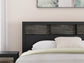 Broachmyn  Bookcase Panel Bed